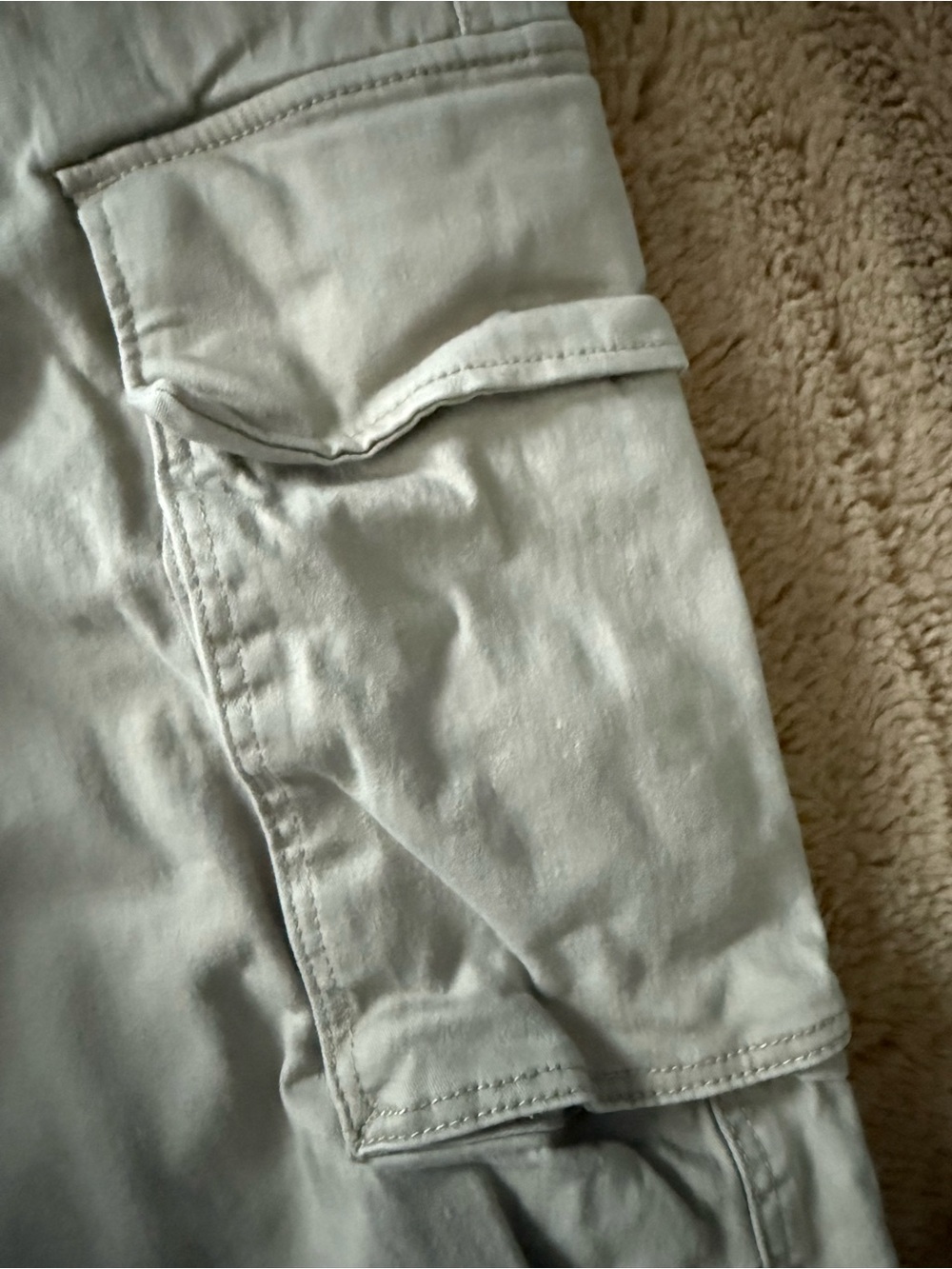 H&M Men’s Small Light tan Cargo Pants - EUC - Picture 3 of 9